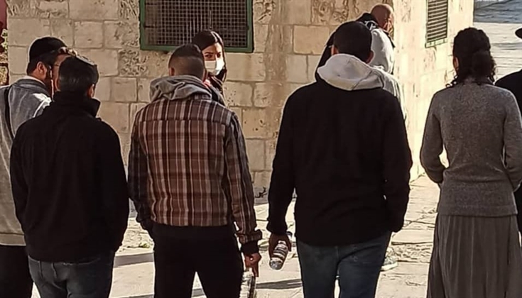 اقتحامات لطلاب المعاهد اليهودية للمسجد الأقصى المبارك صباح اليوم
