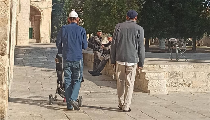 111 مستوطنًا يقتحمون المسجد الأقصى